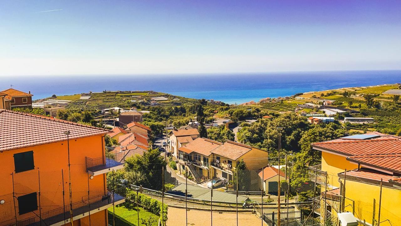 Апартаменты Terzorio Mar Ligure-Trilocale Vista Mare Экстерьер фото